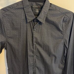 John Varvatos Men's Black Dress Shirt Size S